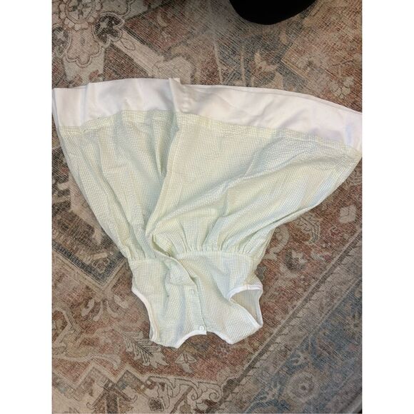 Mayfair Kids Yellow Bee and Floral Green Checkered Dress, Sz 2T - Picture 9 of 9